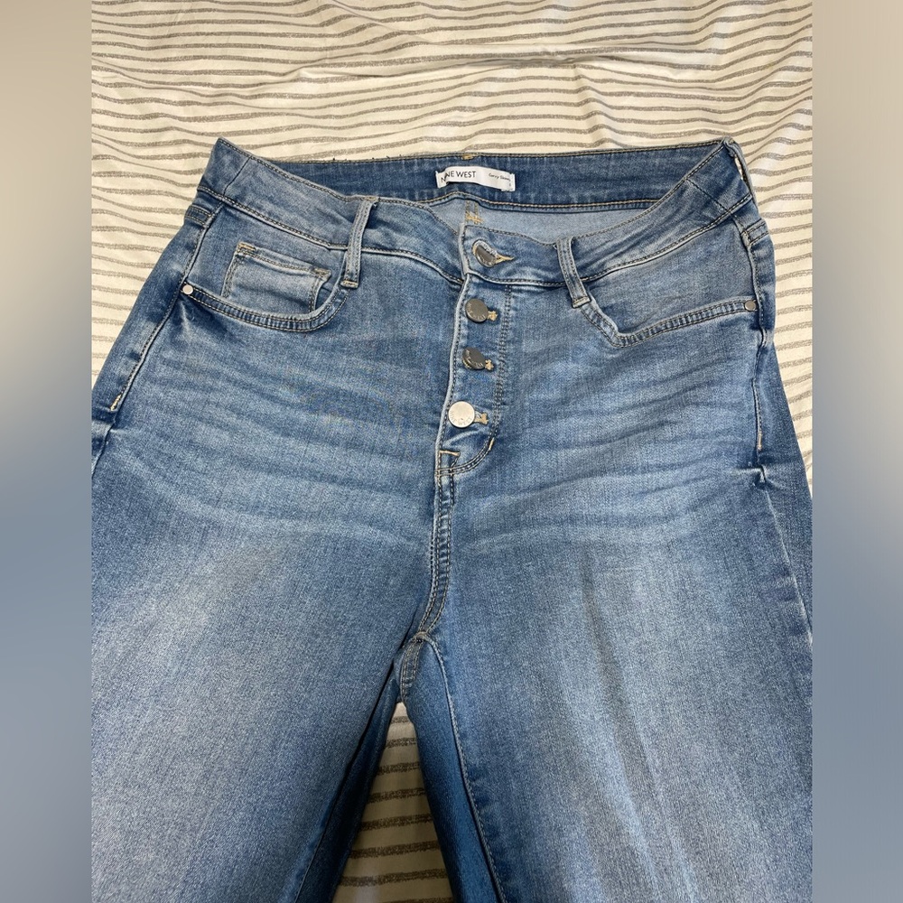 Nine West High Rise Size 8 Curvy Skinny Jeans